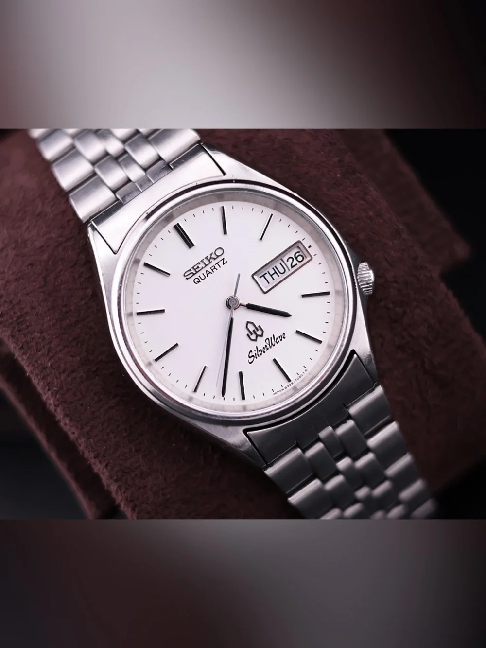Vintage 1980 Seiko Silverwave 8229-7030 Men’s Watch